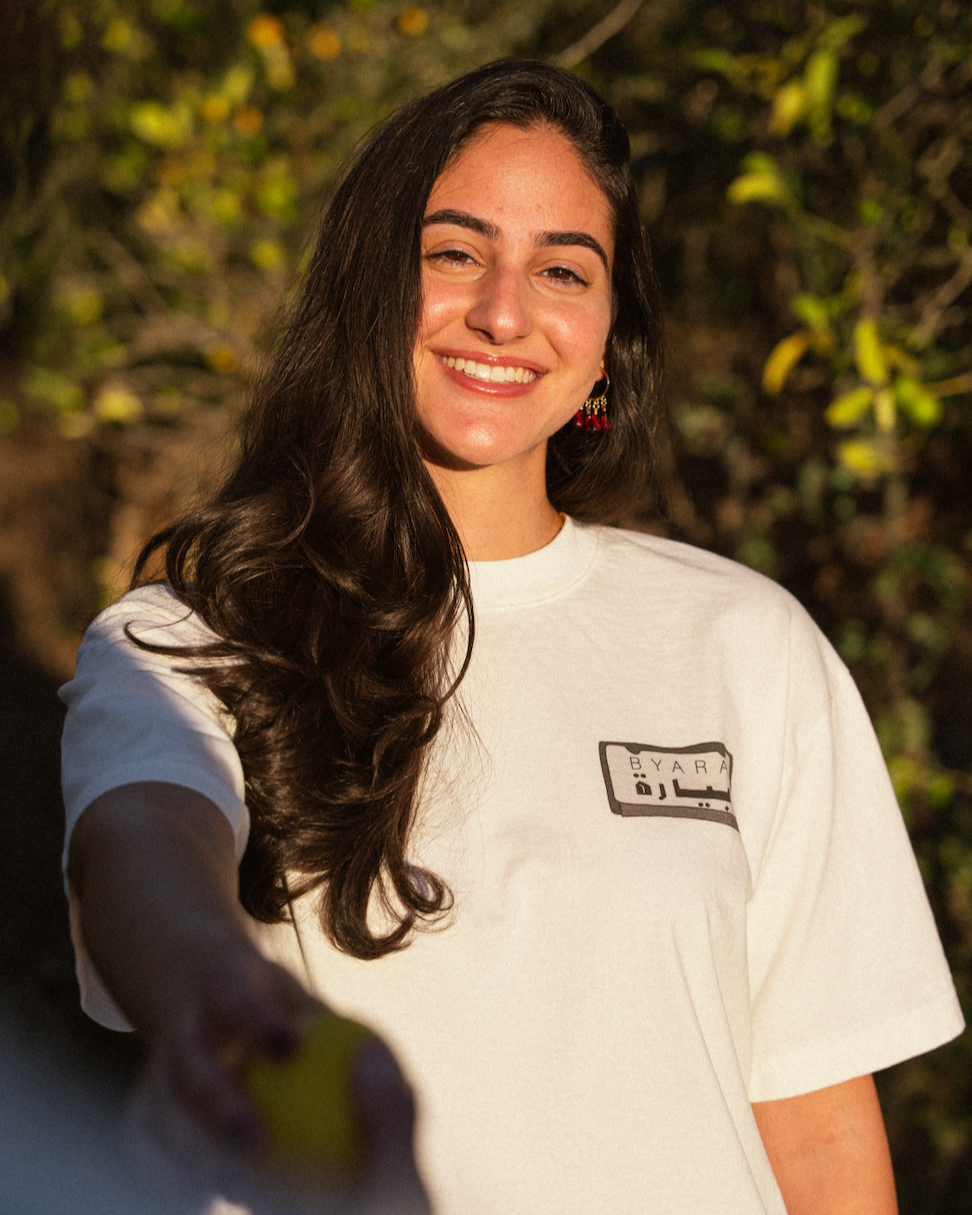 Citrus Drive Graphic Tee (Off-white)
